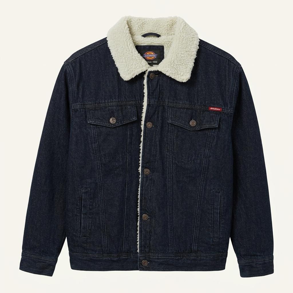 [L] Dickies Sherpa Denim Mustang Jacket 1