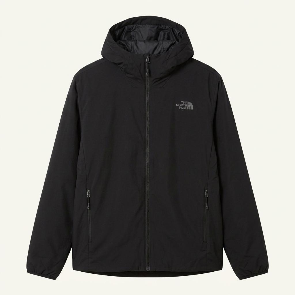 [L] The North Face Hooded Puffer Padded Jacket 1