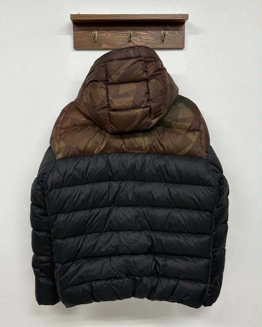 [M] Hollister Camouflage Block Down Hooded Jacket 3