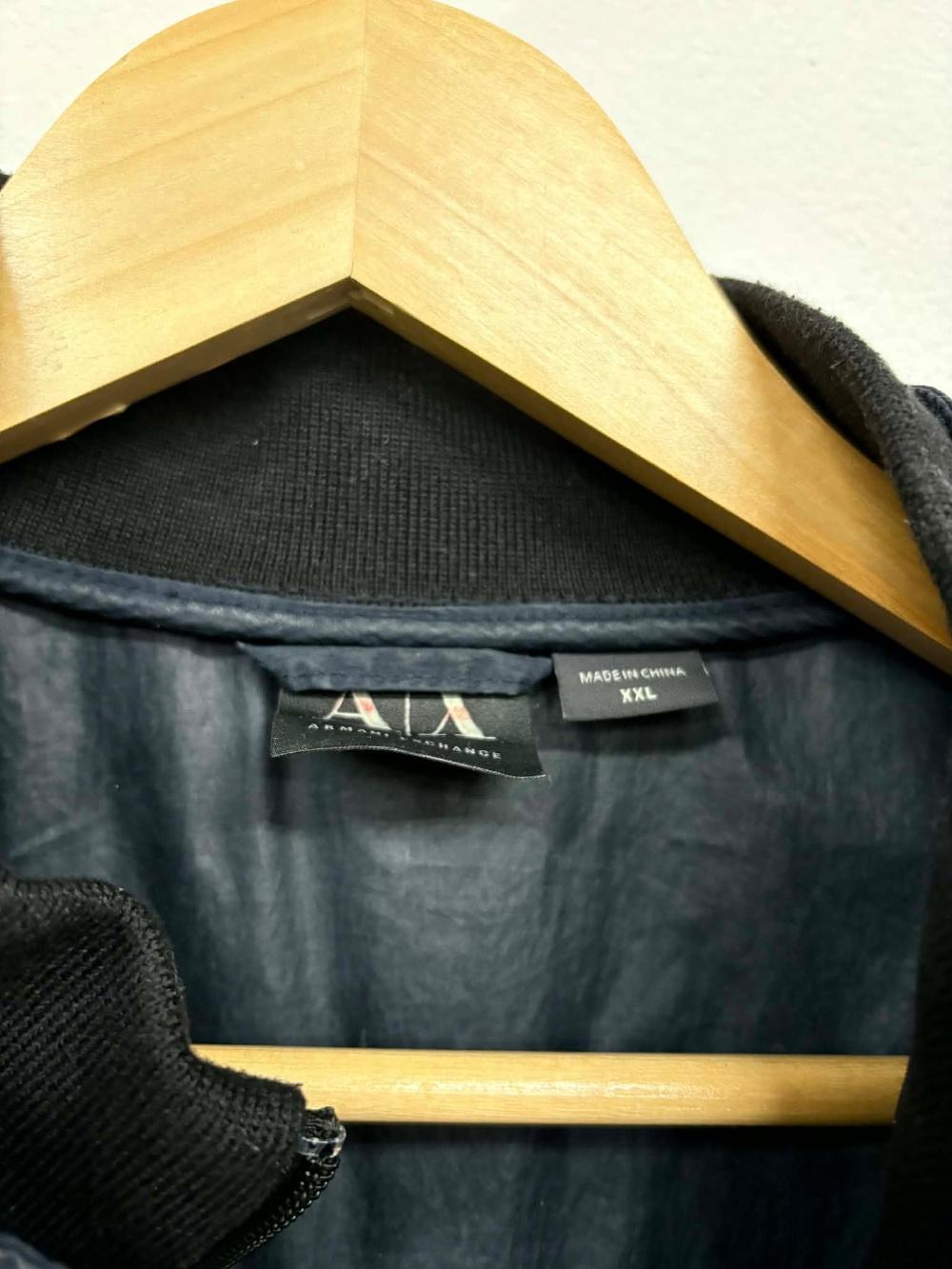 [XXL] Armani Exchange Two-Way Harrington Cotton 3