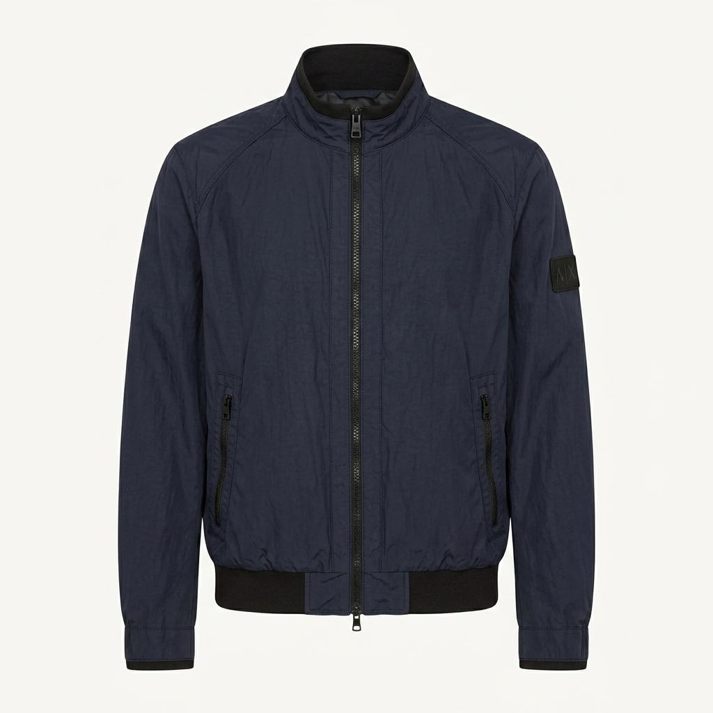 [XXL] Armani Exchange Two-Way Harrington Cotton 1