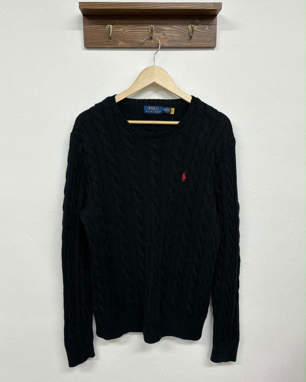 [M] Polo Ralph Lauren cotton cable knit sweater 3