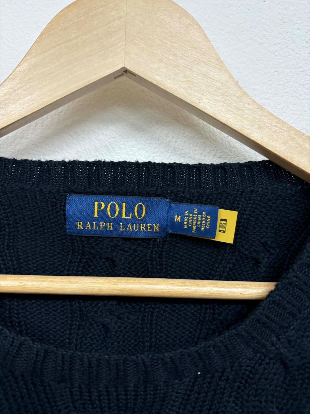 [M] Polo Ralph Lauren cotton cable knit sweater 5