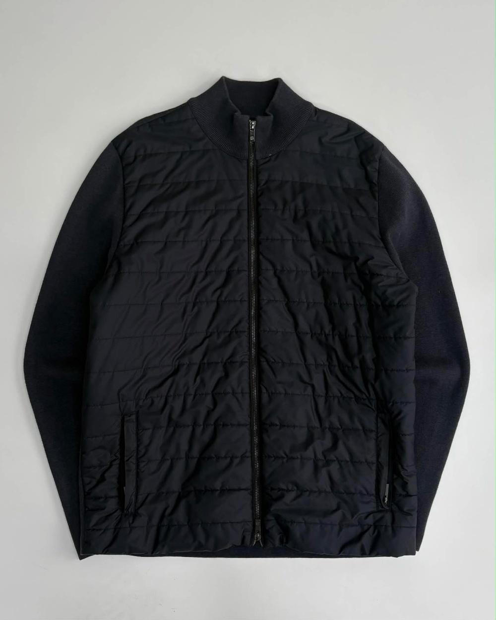 [XL] MassimoDutti Navy Lightweight Knit Padding 2