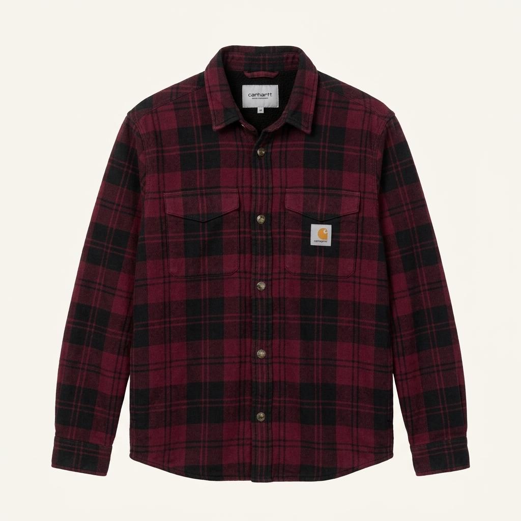 [M] Carhartt WIP Fleece Work Shirt Jacket 1