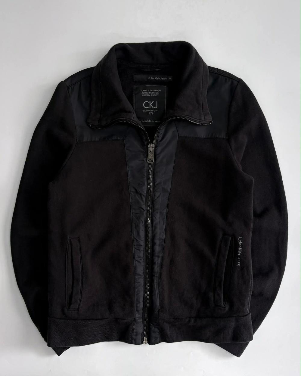 [M] Calvin Klein Jeans Nylon Patch Cotton Jacket 2