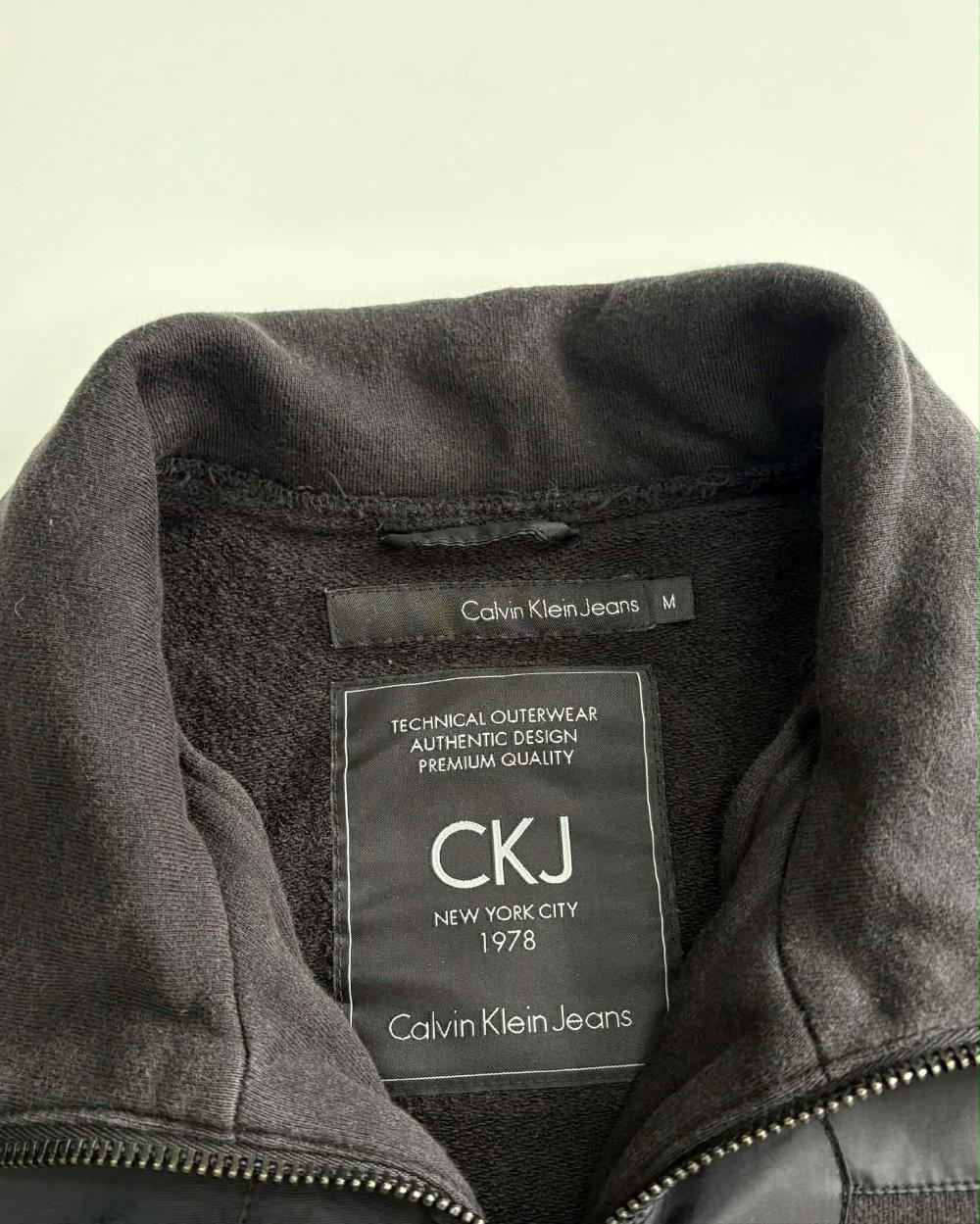 [M] Calvin Klein Jeans Nylon Patch Cotton Jacket 3