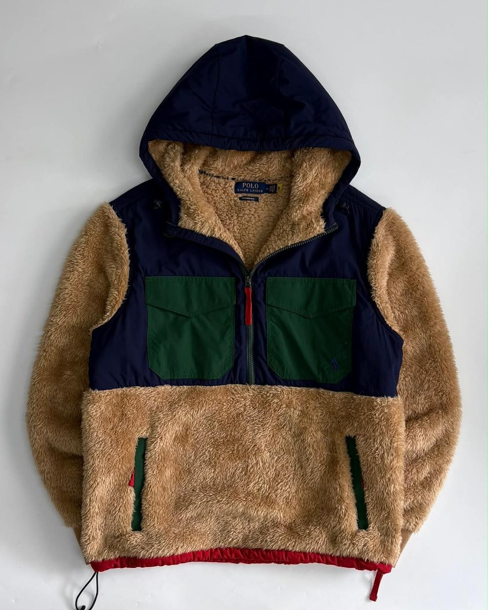 [M] Polo Ralph Lauren Hybrid Sherpa Hoodie half 4