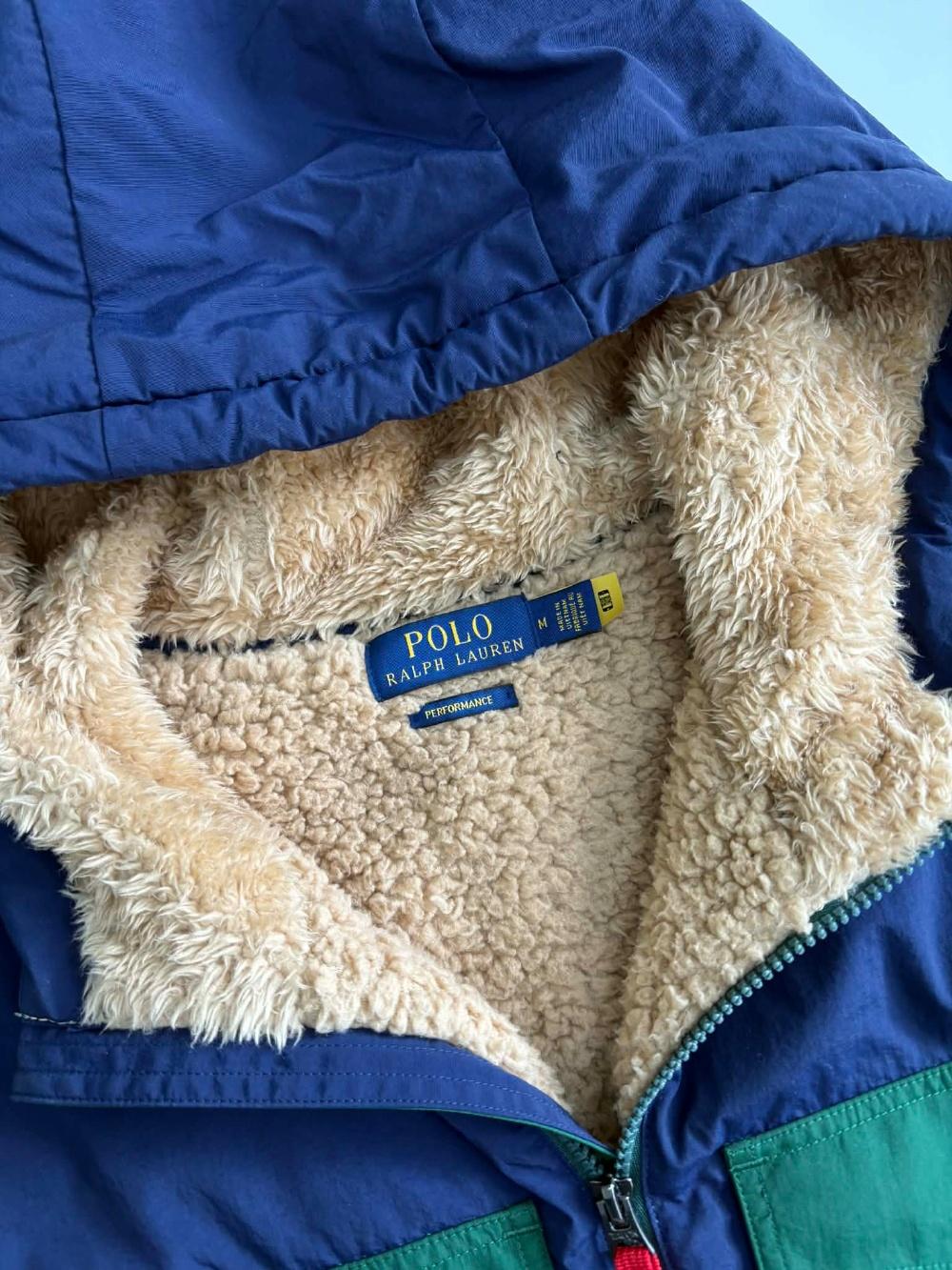 [M] Polo Ralph Lauren Hybrid Sherpa Hoodie half 11