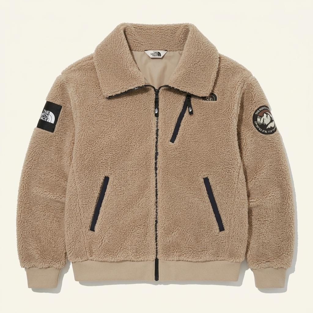 [M] The North Face Crop Sherpa Jacket 1