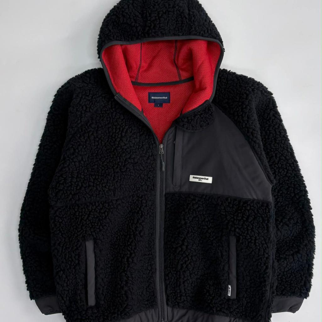 [L] ThisisNeverthat Boa Fleece Hooded Jacket 2