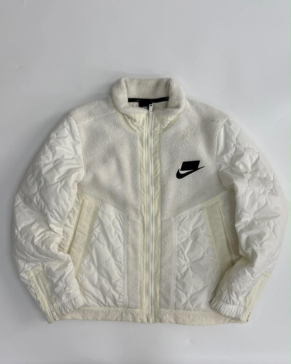[XL] Nike SYN White Fleece Jacket 3