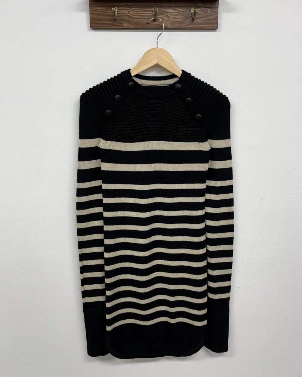[36] Isabel Marant haeza striped wool knit 2