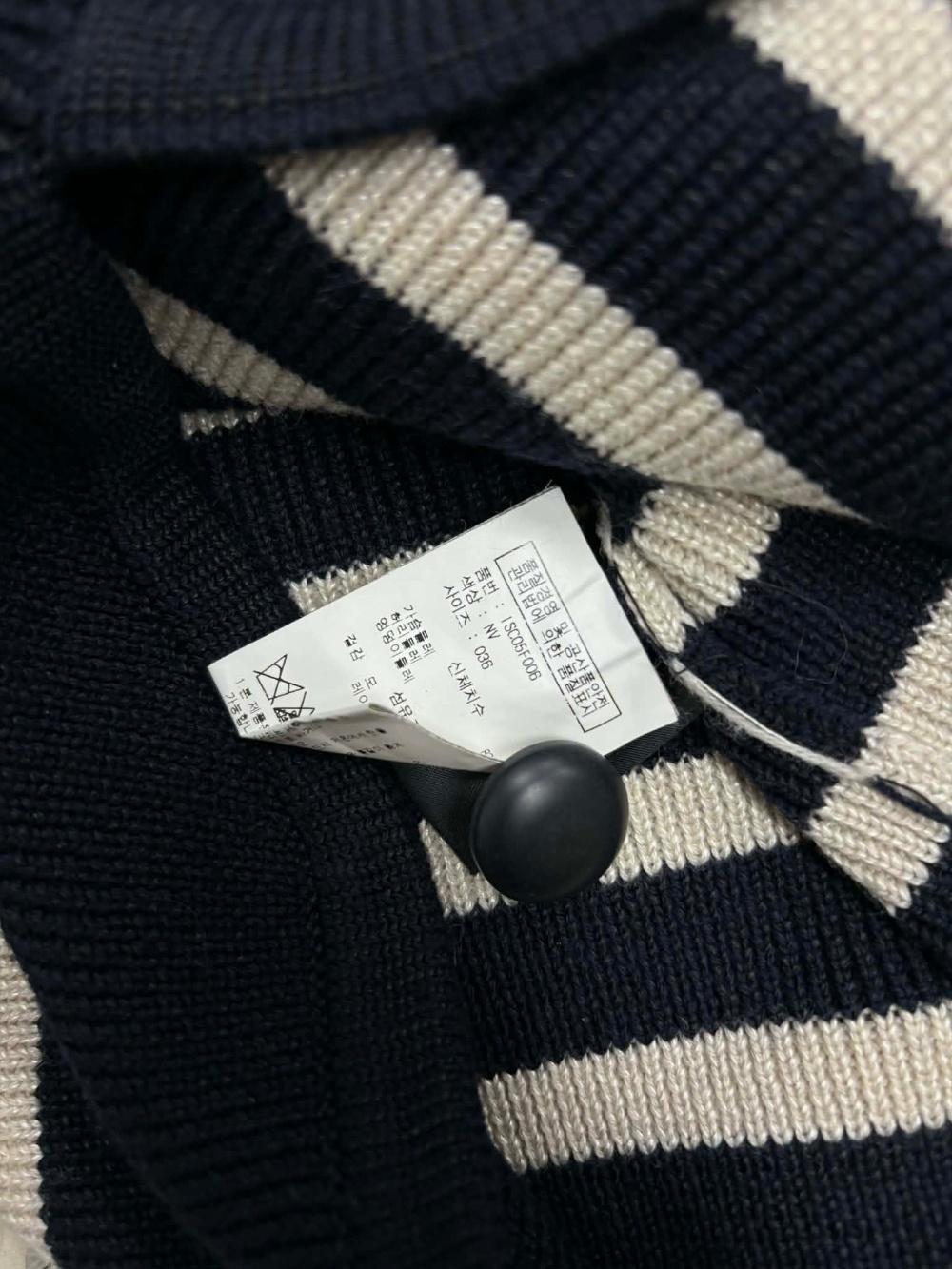 [36] Isabel Marant haeza striped wool knit 4