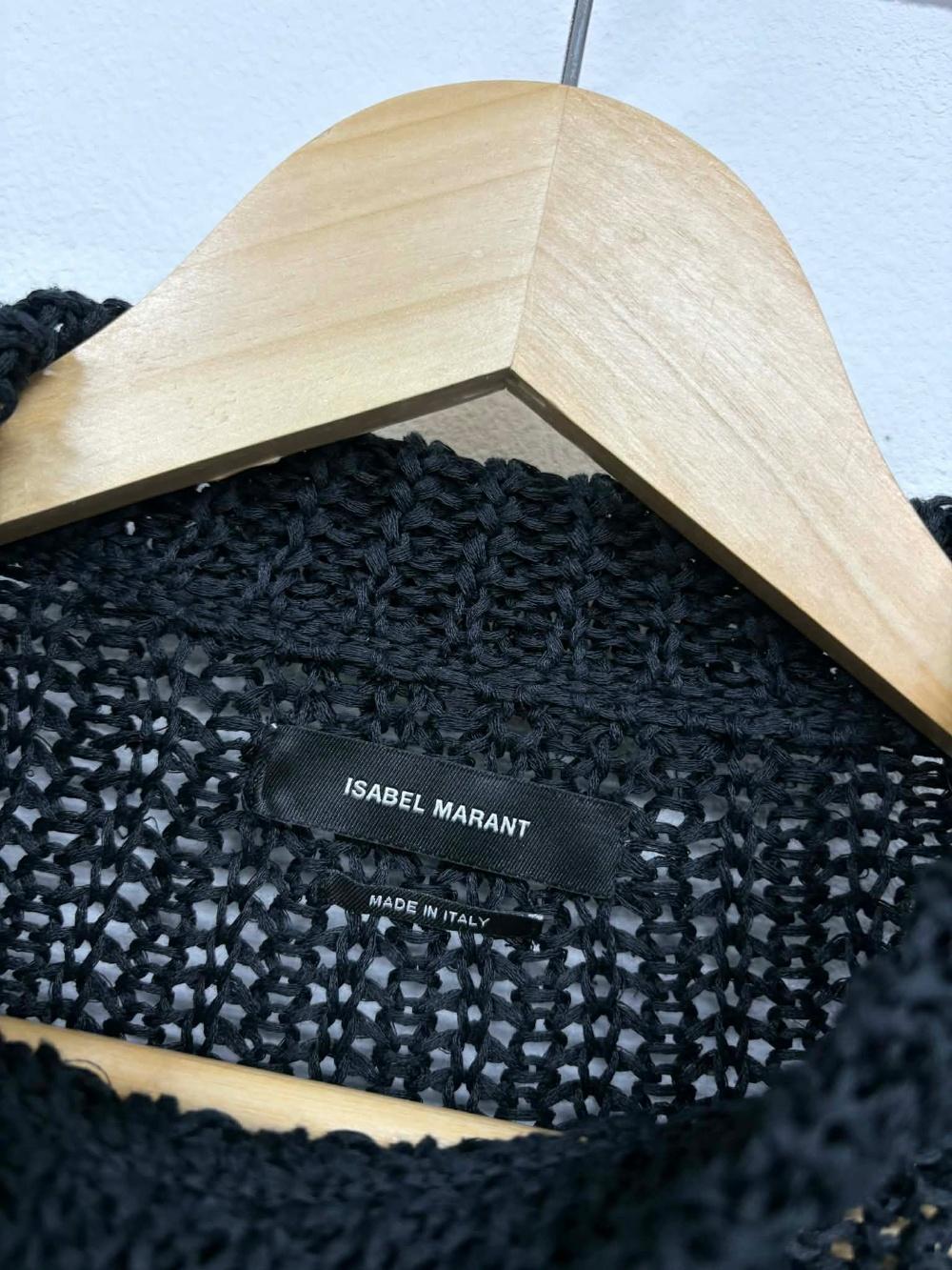 [36] Isabel Marant Punching Net See-Through Knit 3