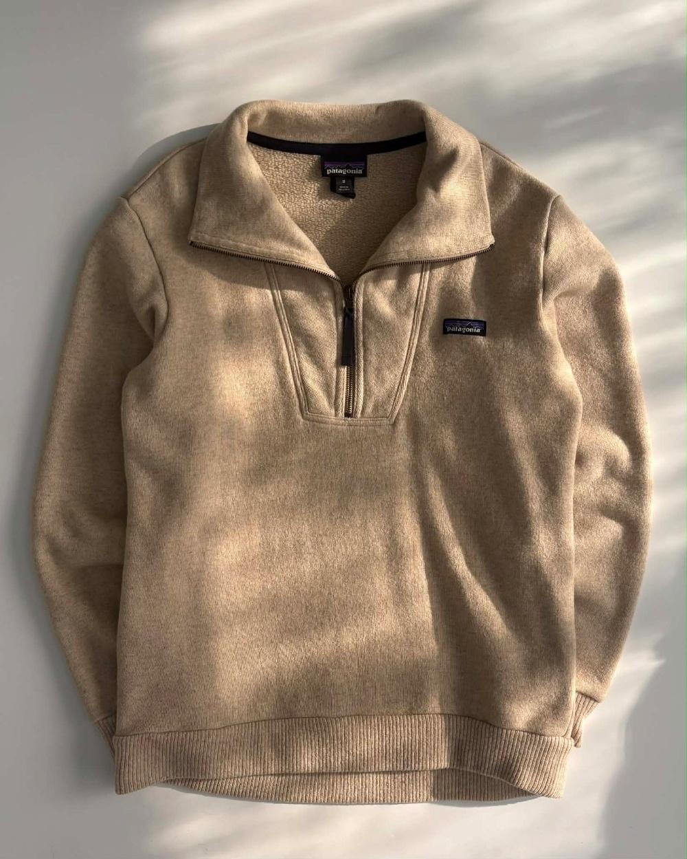 [M] Patagonia Wool Fleece Pullover Half Zip-Up 2