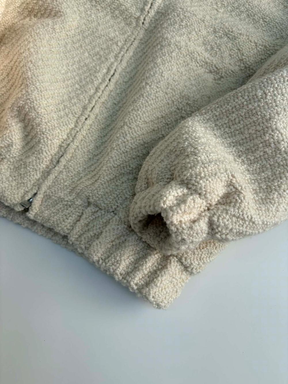 [OS] Insilence Wool Twist Jacquard High Neck 6