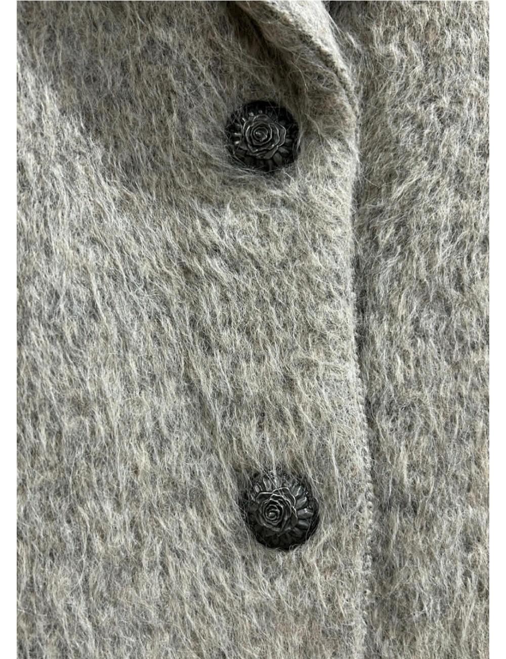 [82] Lanvin Collection Wool Knit Coat 6