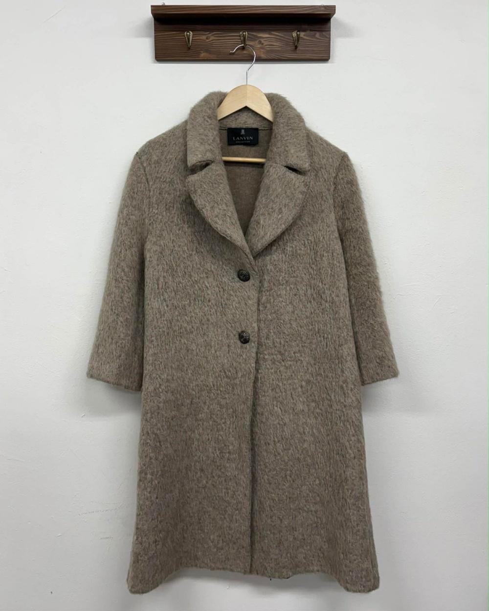[82] Lanvin Collection Wool Knit Coat 2