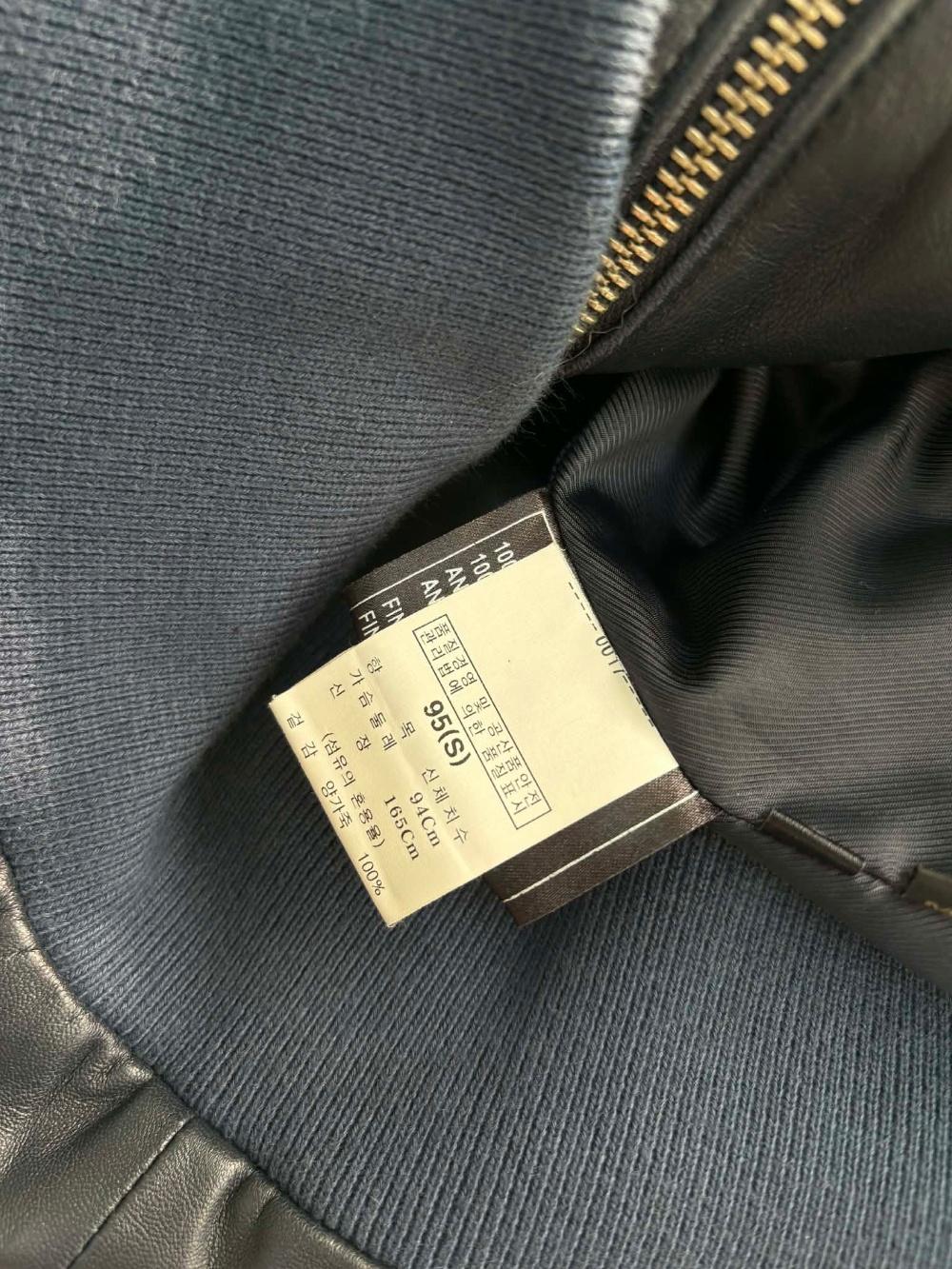 [95] Givenchy sheepskin men's blouson jacket 4