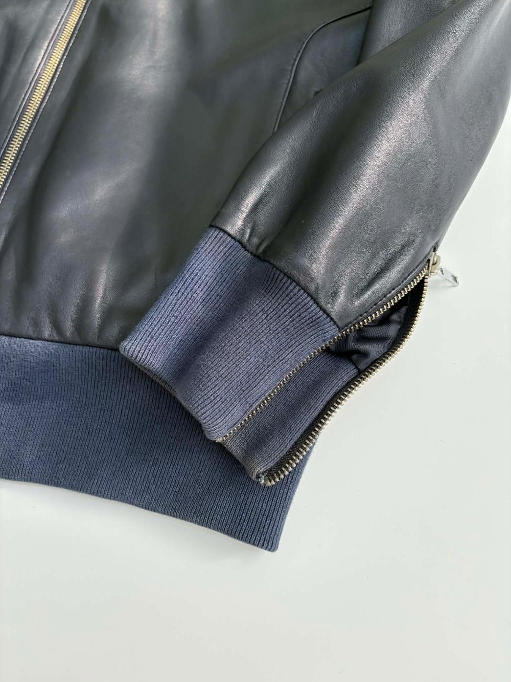[95] Givenchy sheepskin men's blouson jacket 6