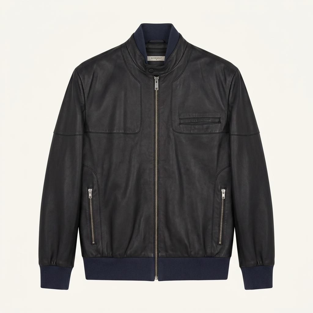 [95] Givenchy sheepskin men's blouson jacket 1