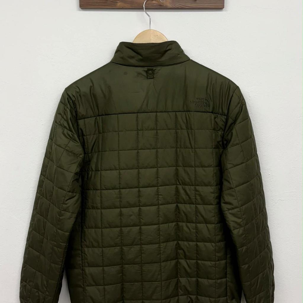 [L] The North Face Khaki Quilted Lightweight 2