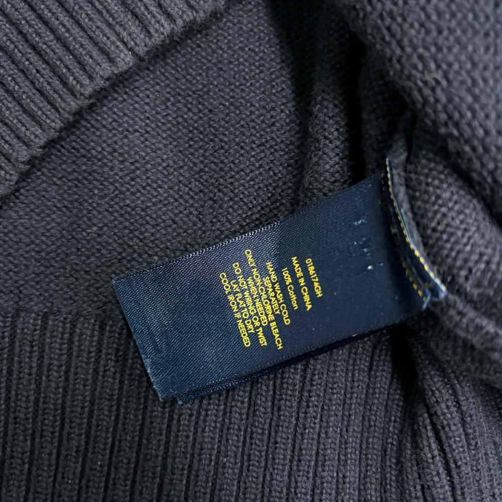 [L] Polo Ralph Lauren Navy New Crewneck Knit 4