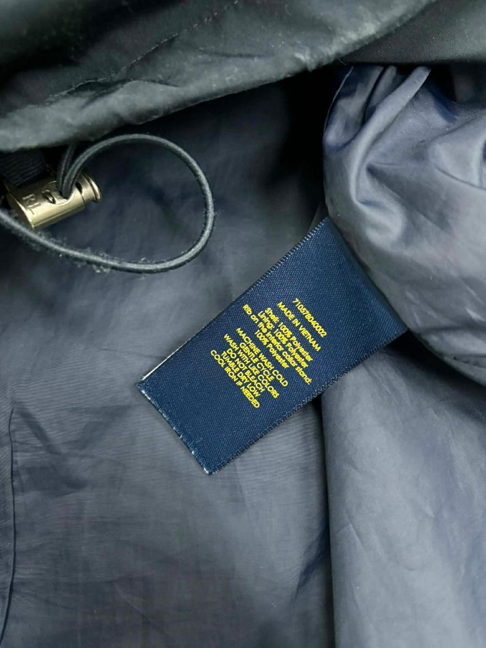 [XL] Polo Ralph Lauren Navy Polyshell Harrington 4