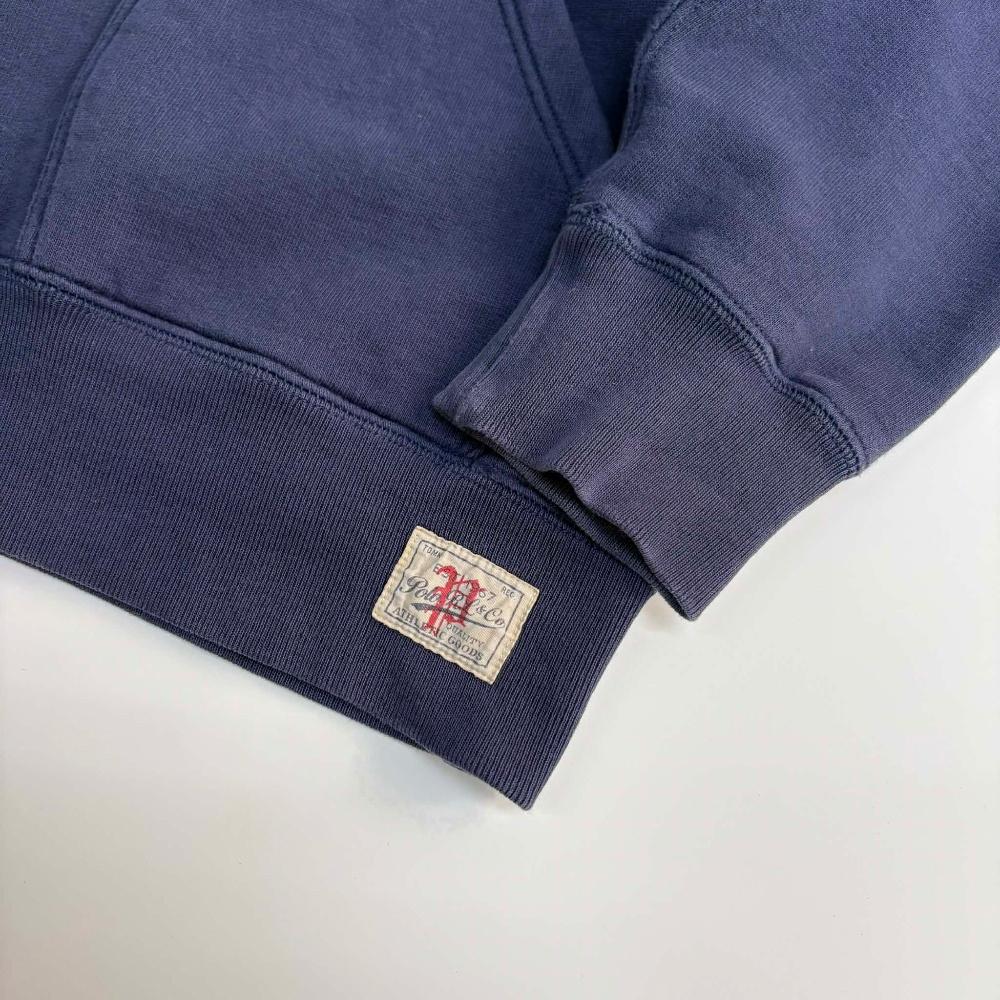 [L] Polo Ralph Lauren USA Navy Printed Sweatshirt 5