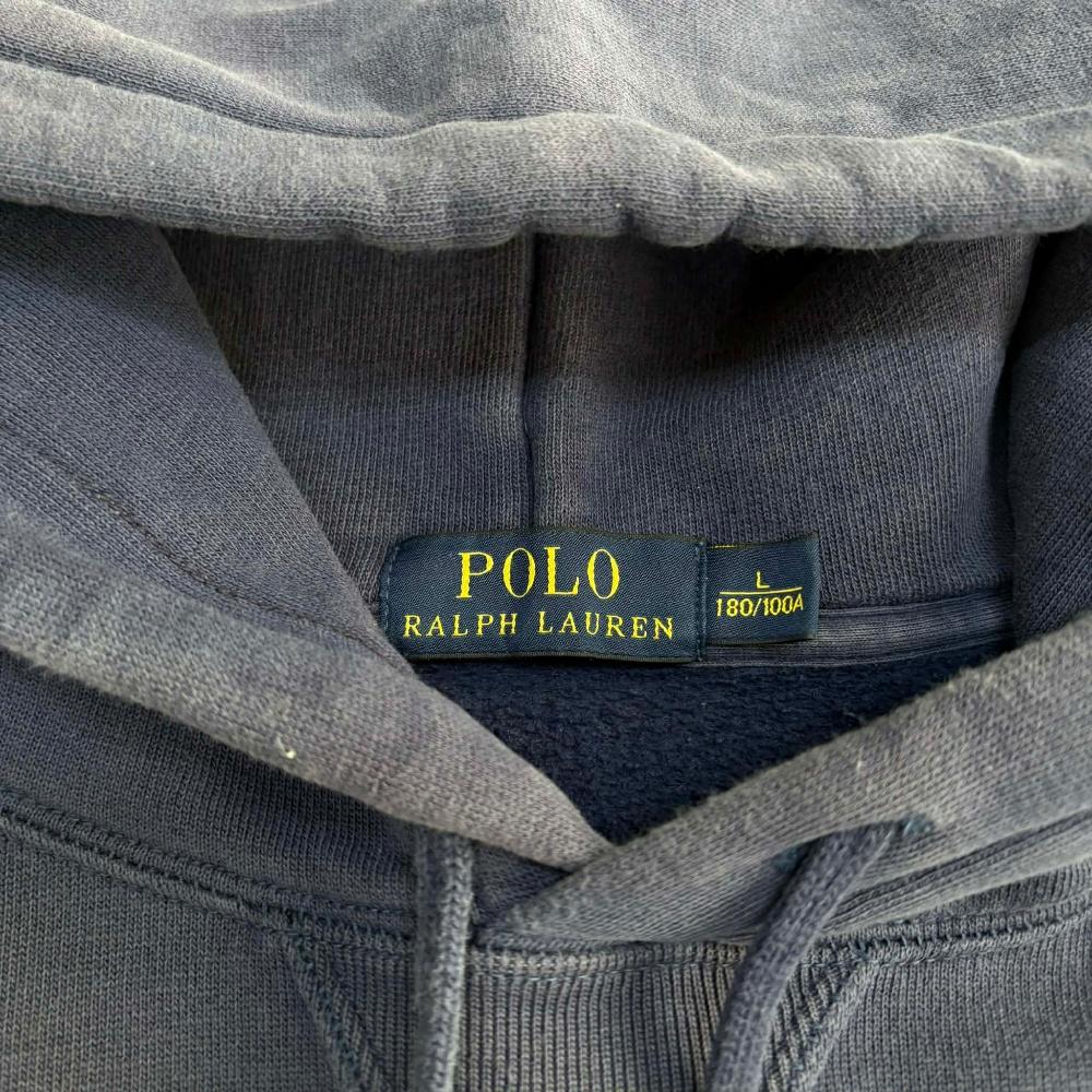 [L] Polo Ralph Lauren USA Navy Printed Sweatshirt 3