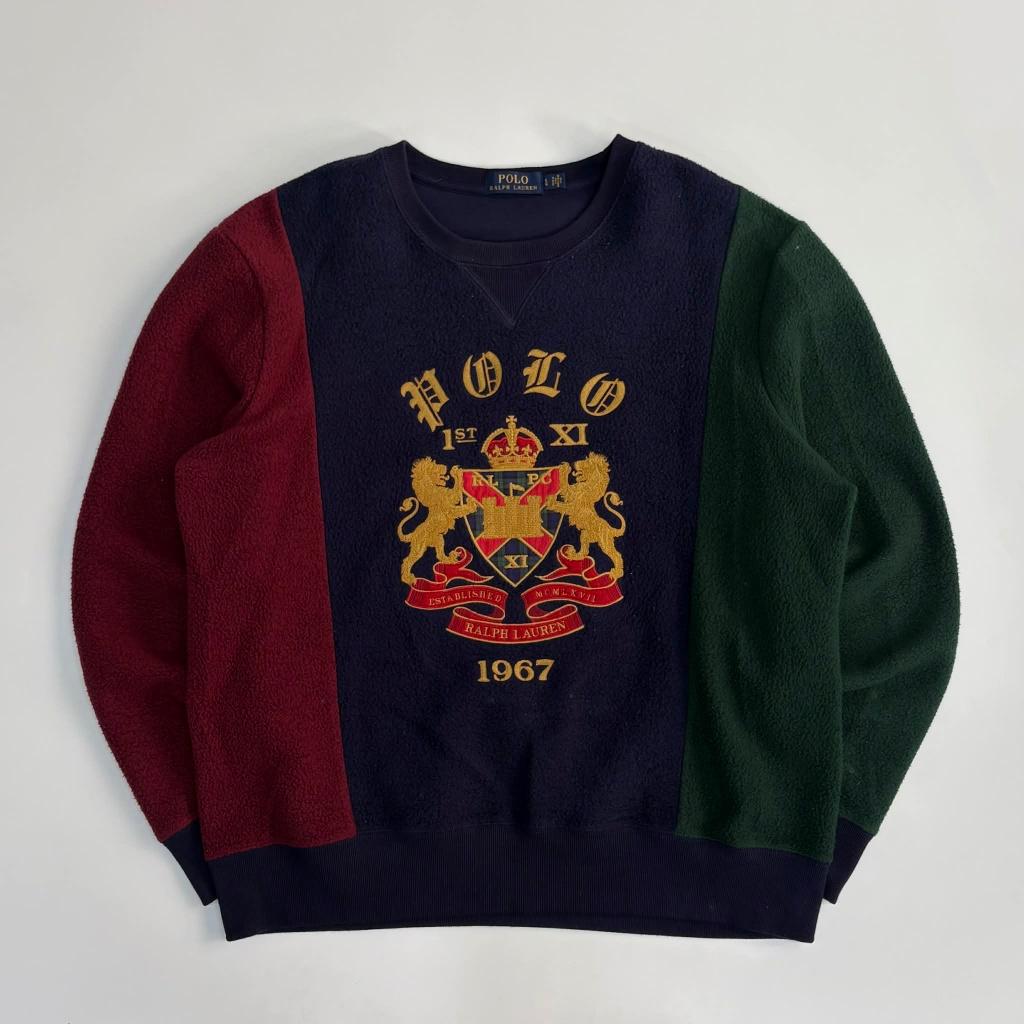 [L]Polo Ralph Lauren Embroidered Crest Fleece 2