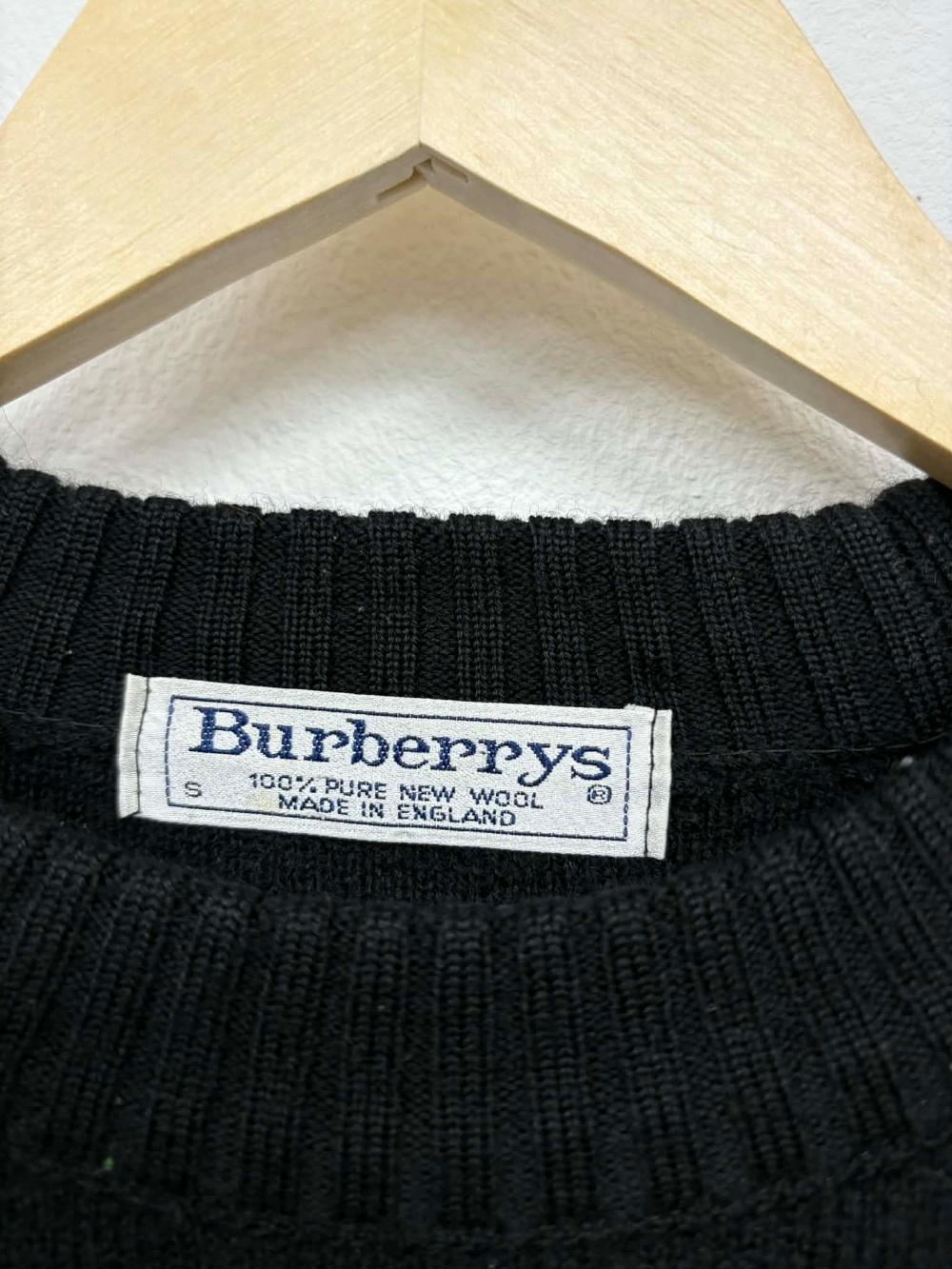 Burberry 90s Commando Wool Knit Sweater 5