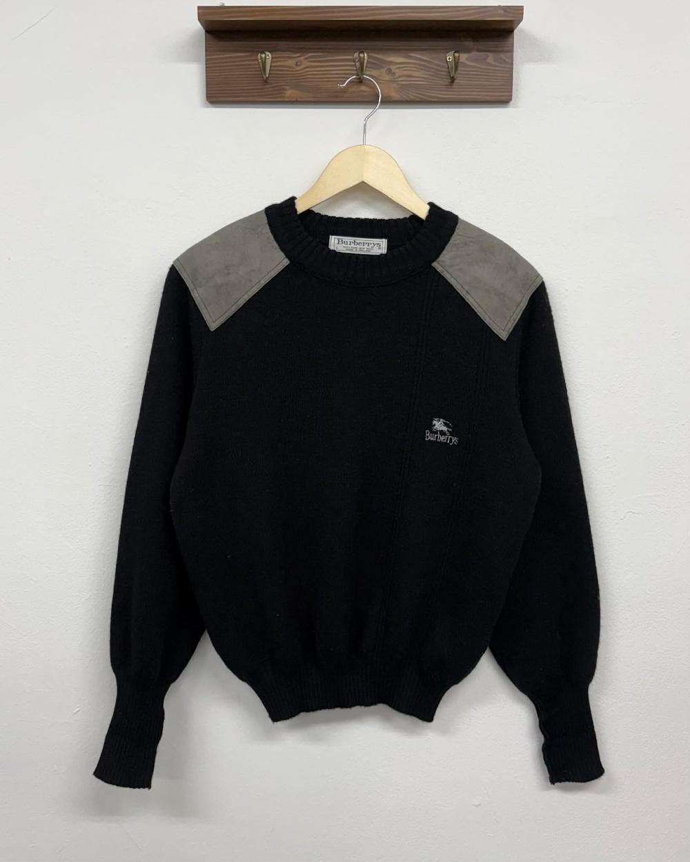 Burberry 90s Commando Wool Knit Sweater 3