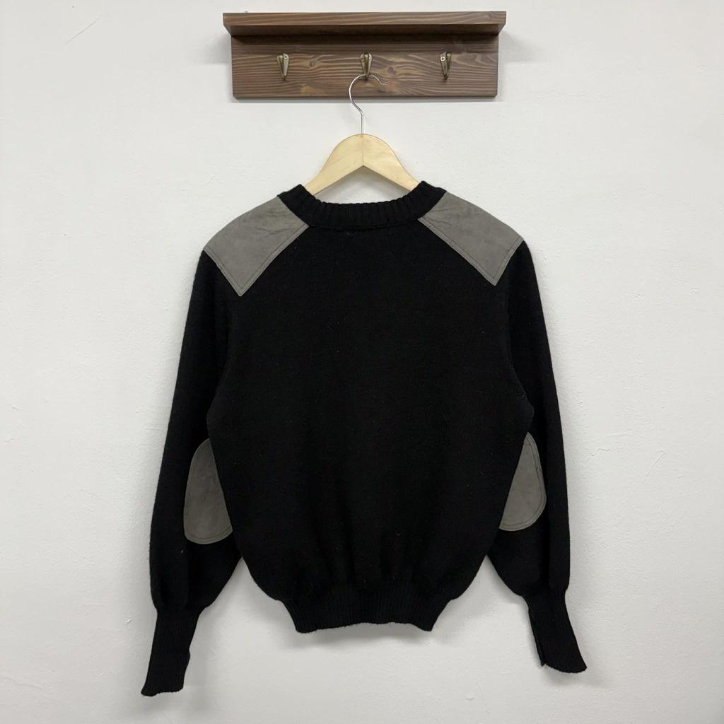 Burberry 90s Commando Wool Knit Sweater 2