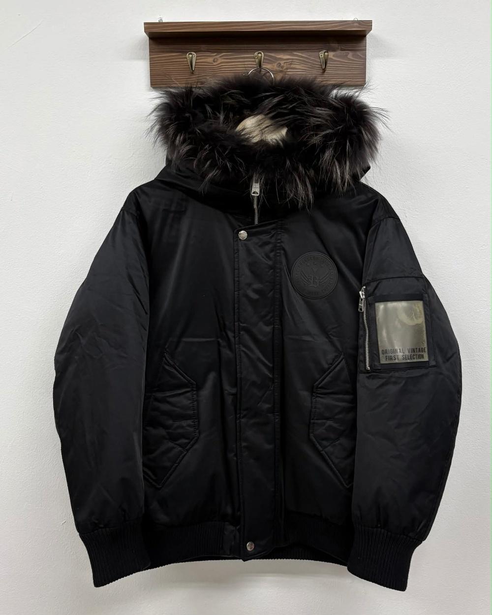 Buckaroo Raccoon Fur Hooded Down Jacket Padding 2