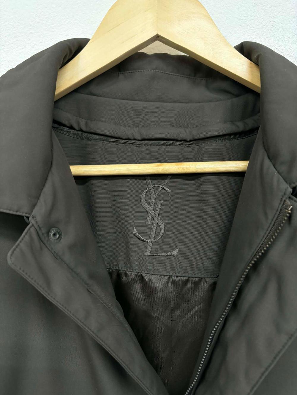 Yves Saint Laurent khaki padded jacket 5