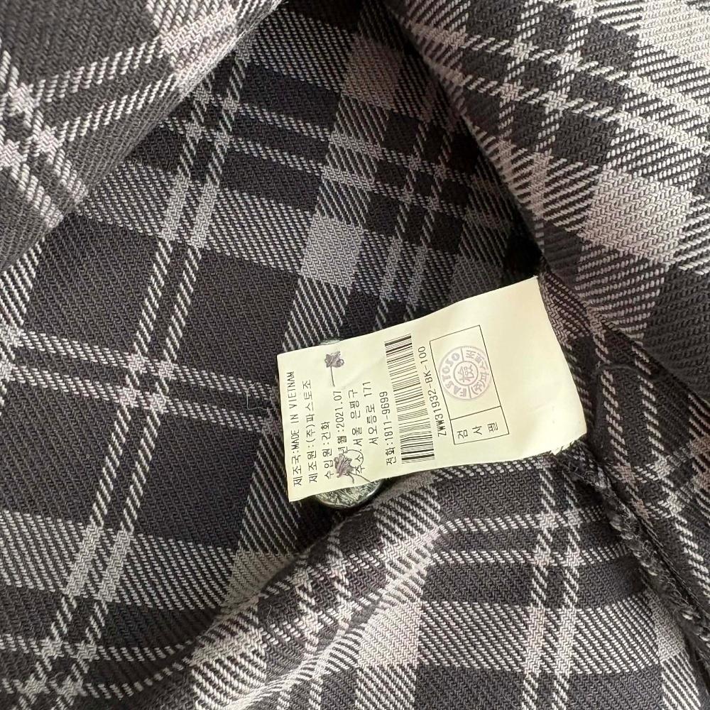 Geo Song Geo 21ss Overfit Check Shirt 5
