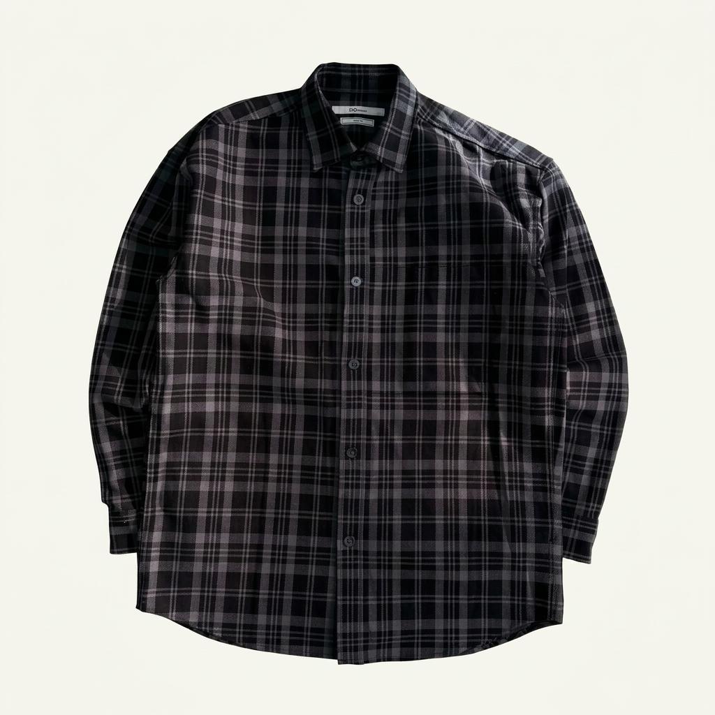 Geo Song Geo 21ss Overfit Check Shirt 1