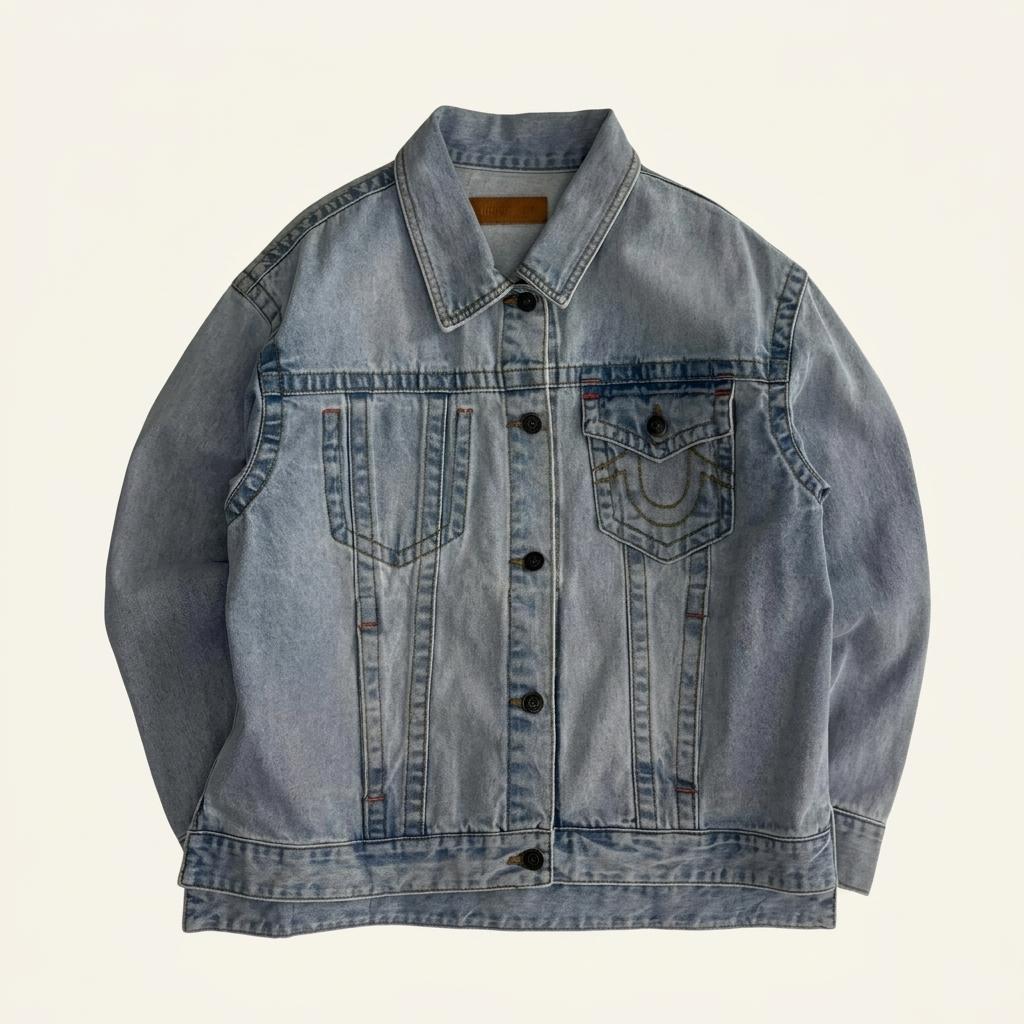 True Religion 22ss denim trucker jacket 1