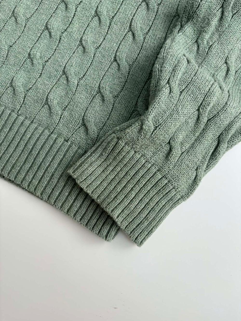 [L] Polo Ralph Lauren cotton cable knit sweater 4