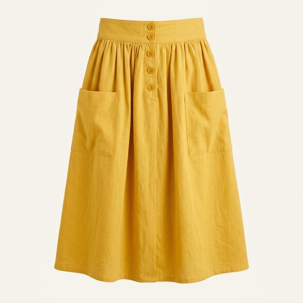 60-70s 빈티지 스커트 (made in eu) 1