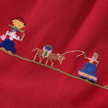 80-90s 빈티지 십자수 스커트 6