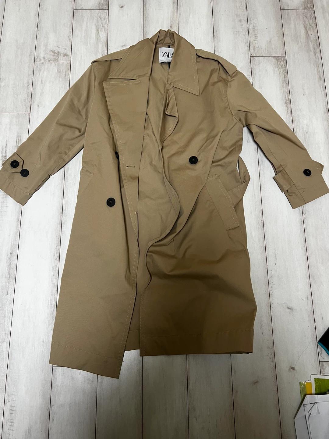 ZARA 베이지 트렌치코트 XS 2