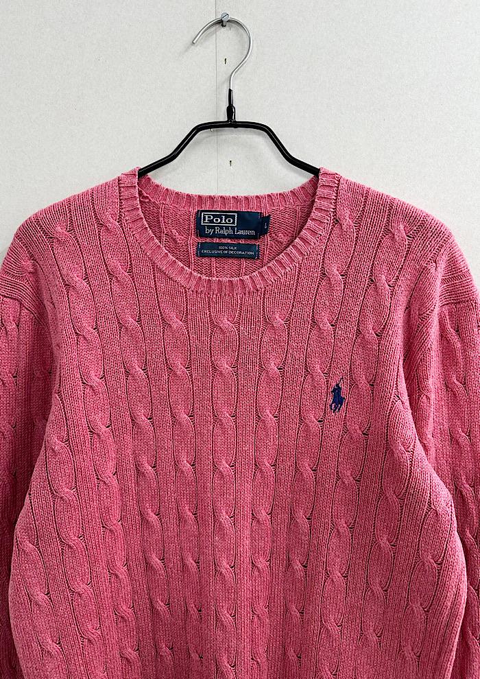 polo silk knit (L) 4