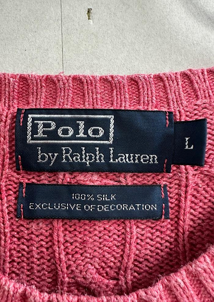 polo silk knit (L) 6