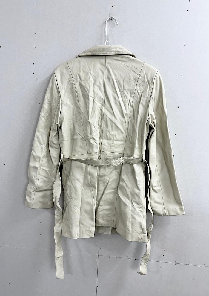 vintage leather jacket (M) 5