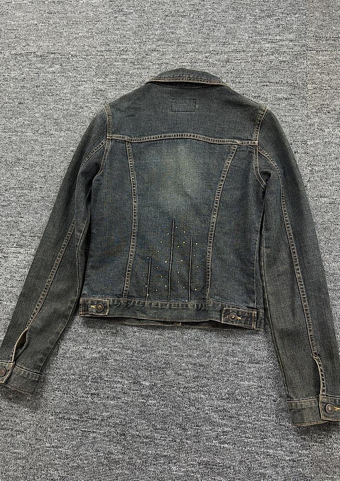 vintage denim jacket (S) 6