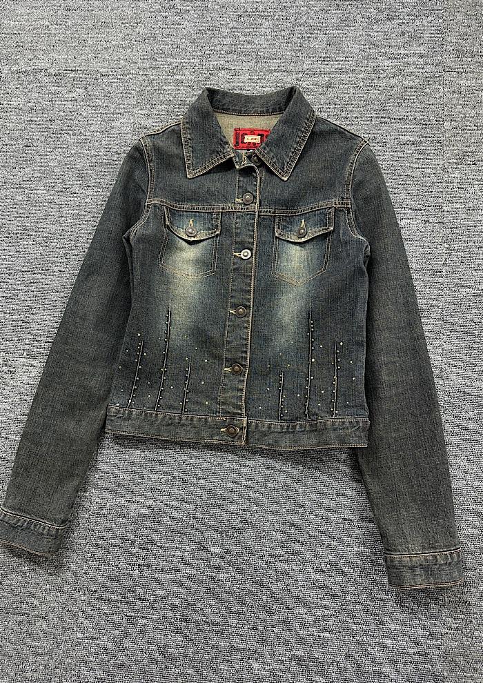 vintage denim jacket (S) 3