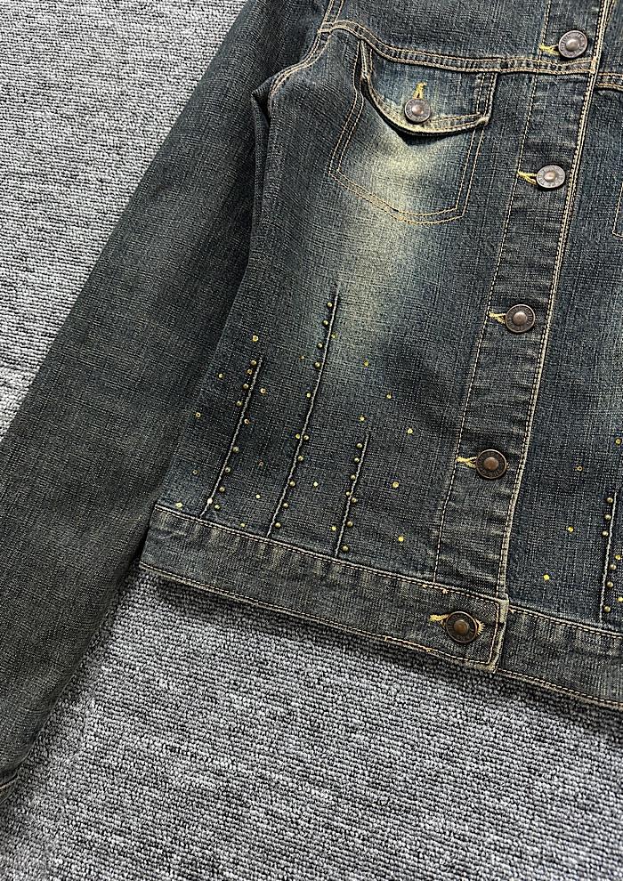 vintage denim jacket (S) 5